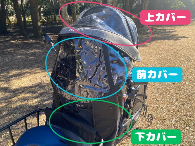 レインカバー説明