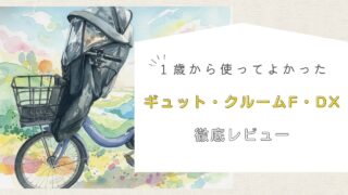 【レビュー】ギュット・クルームF・DXは１歳から安心｜メリット・デメリット