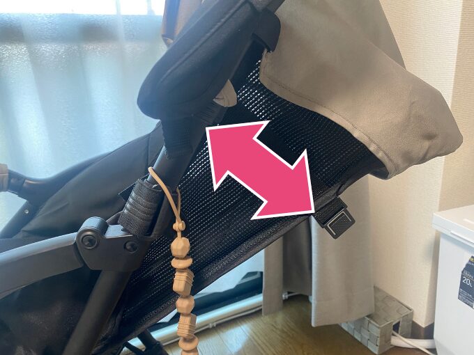 リクライニング角度